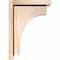 Ekena Millwork Huntington Smooth Corbel w/Backplate, Douglas Fir, 7 1/2"W x 10"D x 14"H COR08X10X14HUN01SDF - alternate 2
